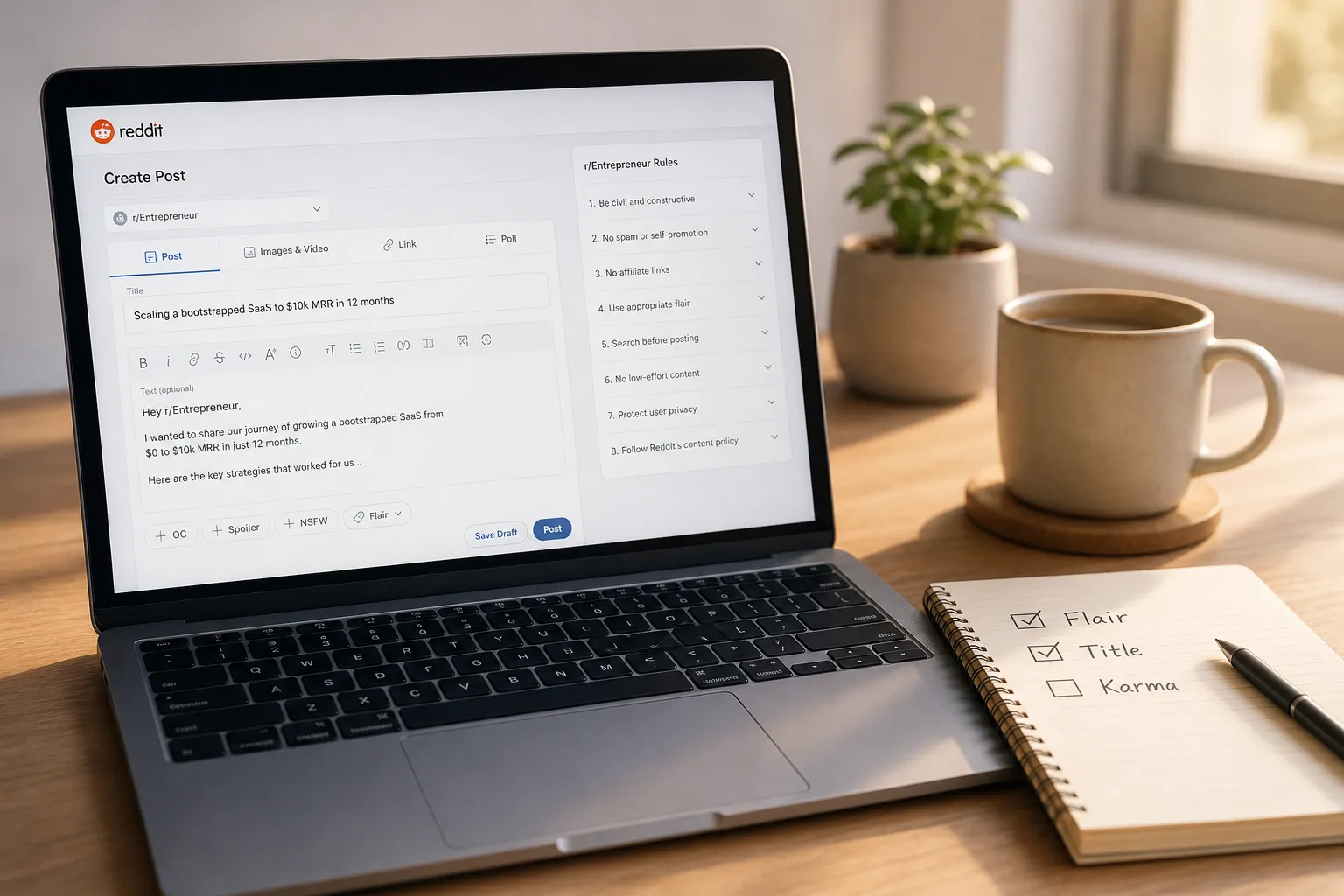 Stop instant removals. This subreddit rules checklist helps you beat Automod, meet flair and link policies, and time posts with a tool that flags risks.